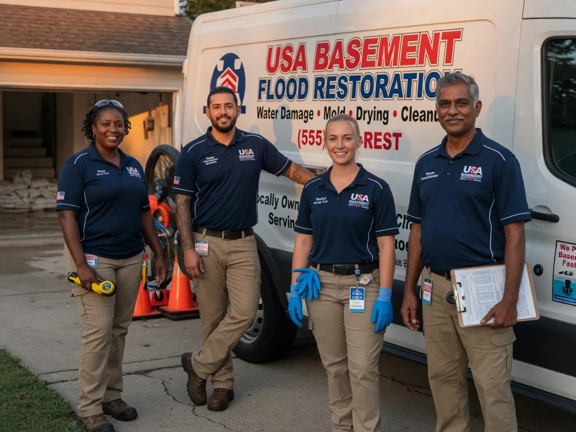 Basement Flood Cleanup company in Summitville, OH